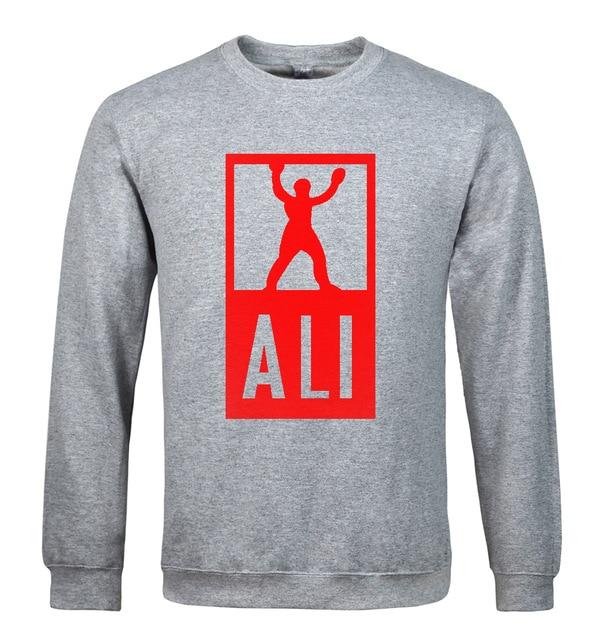 Men"s Boxer ALI Sweatshirt Casual Warm Fleece